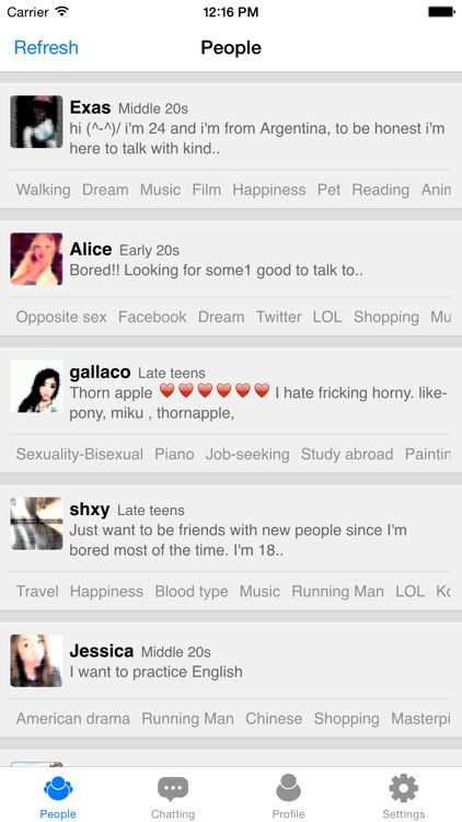 Fav Talk -Same hobby Chatting