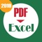 Convert PDF to Excel (Convert PDF to XLS and XLSX) quickly and editable