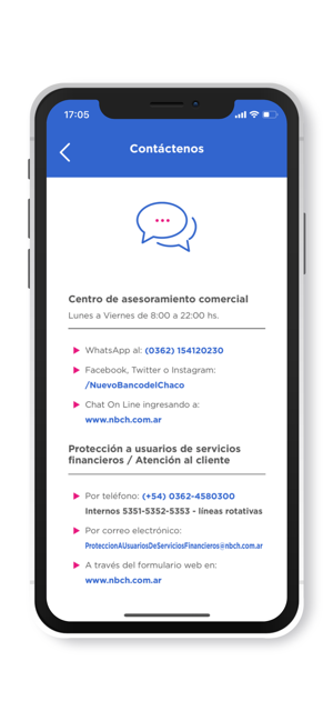 Nuevo Banco del Chaco APP(圖7)-速報App