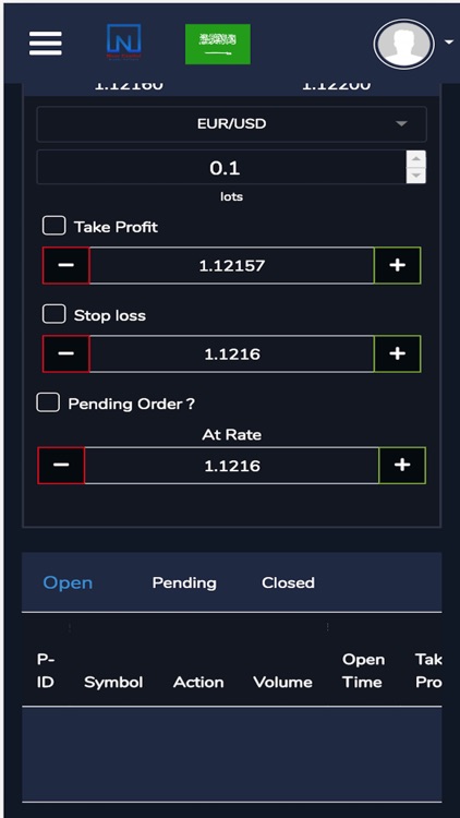 NourCapital Trading Platform