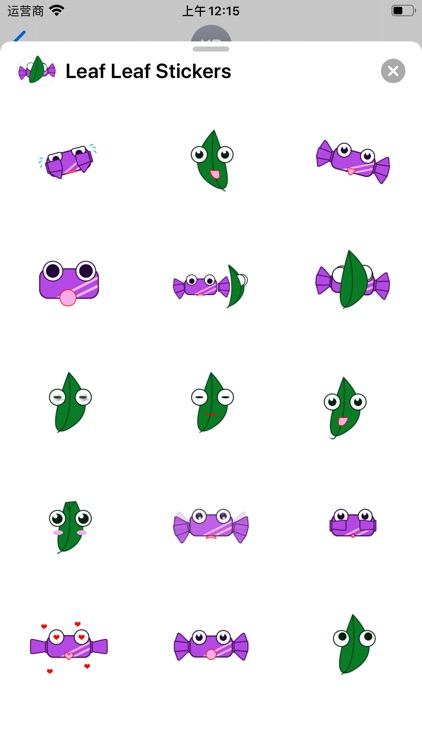 Leaf Leaf Stickers