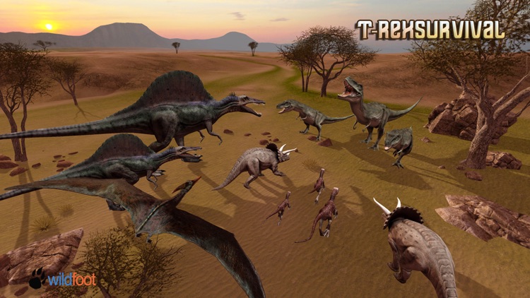 T-Rex Survival Simulator