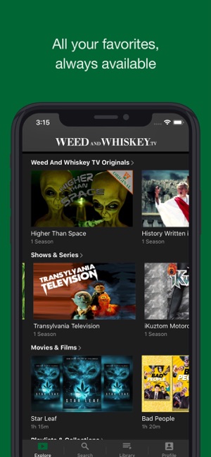 Weed And Whiskey TV(圖3)-速報App