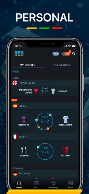 365Scores - Live Scores(圖1)-速報App