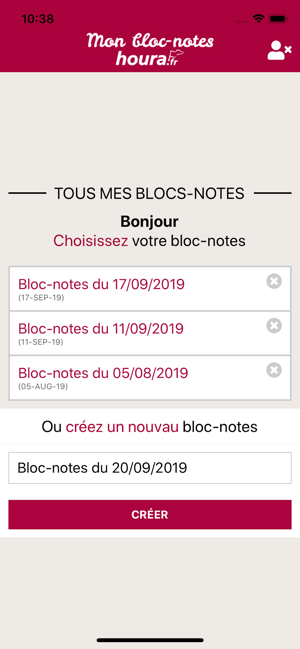 Bloc-notes houra(圖2)-速報App