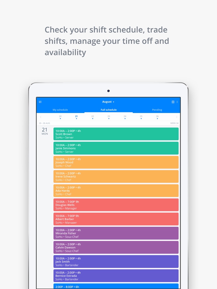Sling: Employee Scheduling App App for iPhone - Free ...