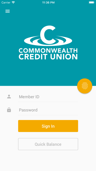 How to cancel & delete Commonwealth CU Go Mobile from iphone & ipad 1