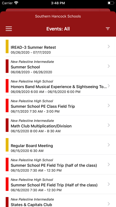 How to cancel & delete Southern Hancock Schools from iphone & ipad 4