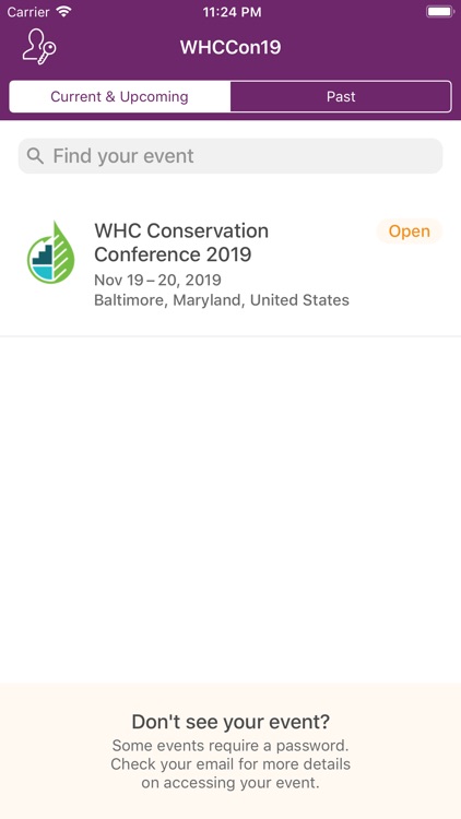 WHC Conservation Conference