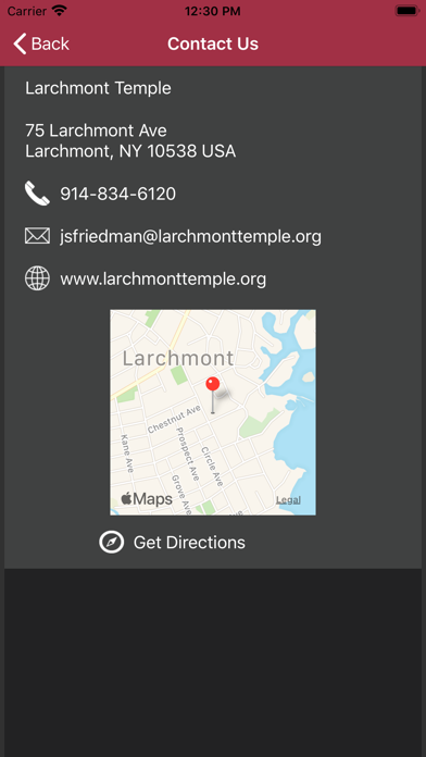 Larchmont Temple screenshot 3