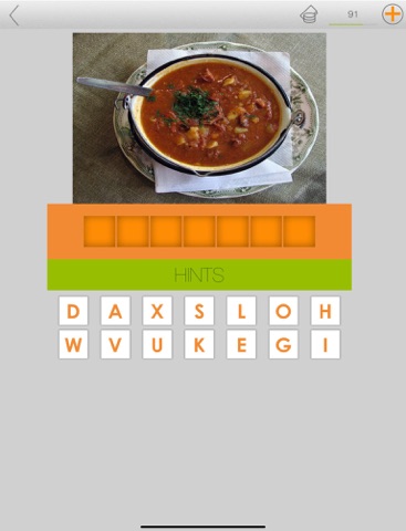 Скриншот из Cuisine quiz. Food world!