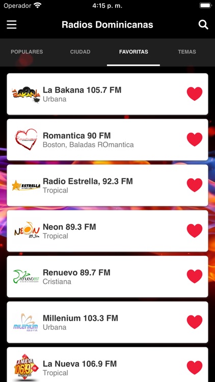 DOMI RADIOS - Radio Dominican screenshot-3