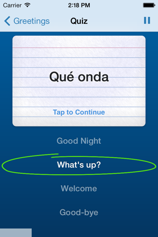 Learn Spanish - Qué Onda screenshot 4