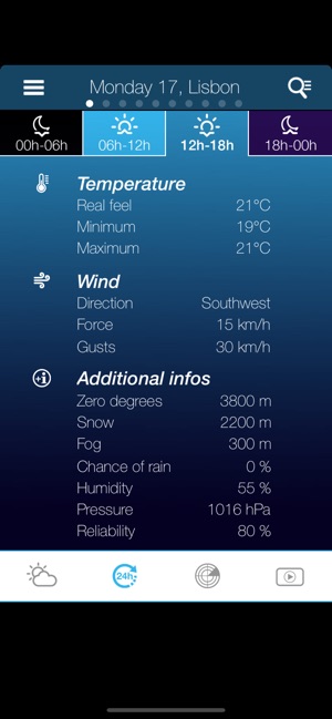 Weather for Portugal(圖3)-速報App