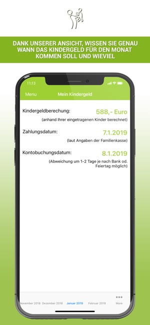 Kindergeld Auszahlungstermine On The App Store