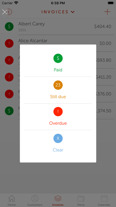 How to cancel & delete HVAC Invoice from iphone & ipad 4