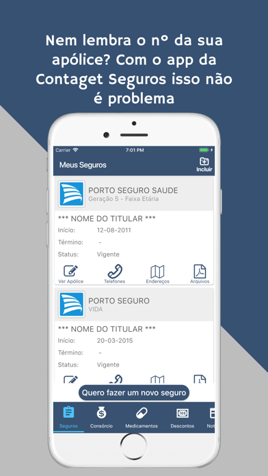 Contaget Seguros Mobile screenshot 2