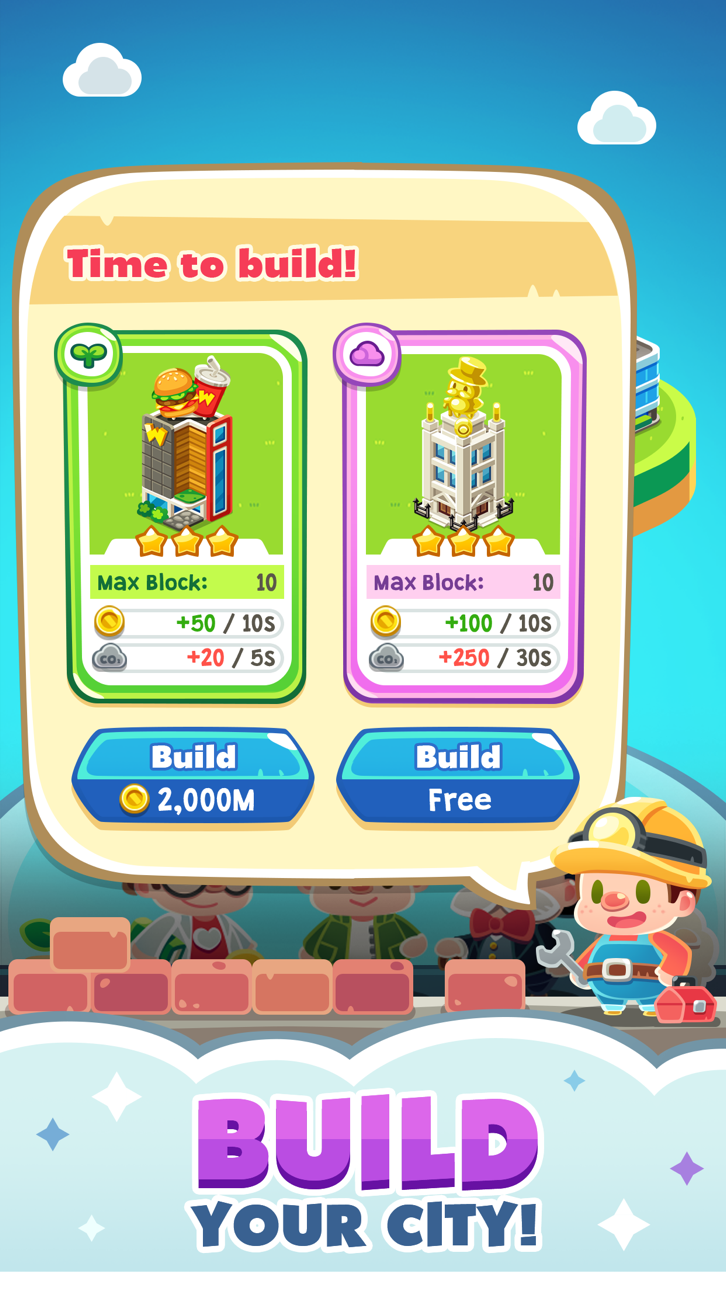 Game of Earth: Build Your City Hack screenshot 2 - iOS game interface