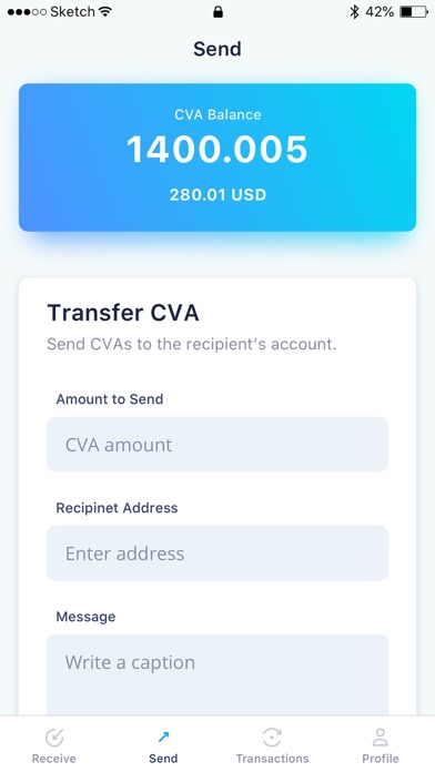 CYVA Wallet screenshot 3