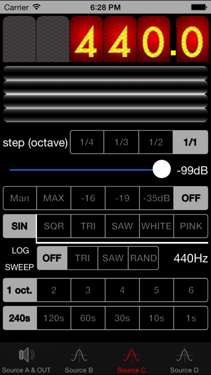 Diapason Audio Generator