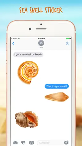 Game screenshot Sea Shell Life Stickers hack