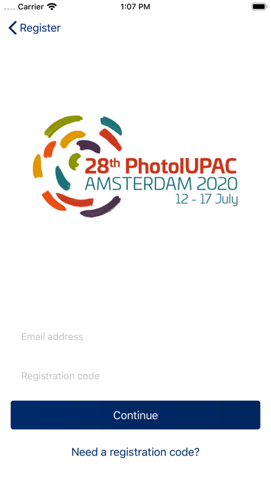28th PhotoIUPAC 2020 Amsterdam screenshot 2