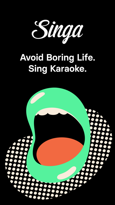 Singa: Sing Karaoke & Lyricsのおすすめ画像1