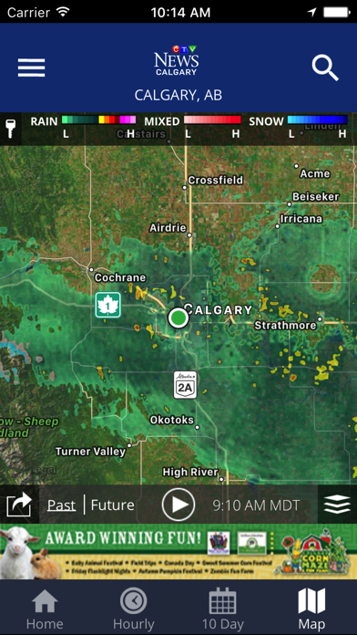 CTV News Calgary Weather screenshot 3