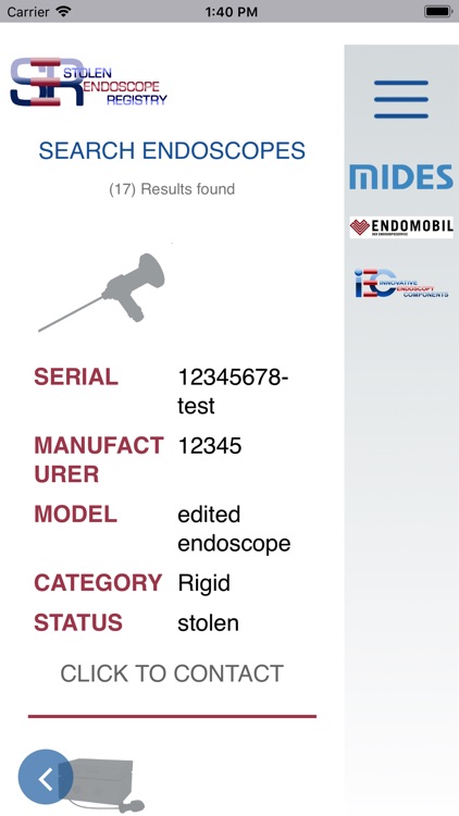 Stolen Endoscope Registry screenshot-4