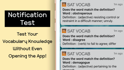 How to cancel & delete SAT Vocabulary Words ACT PSAT from iphone & ipad 2