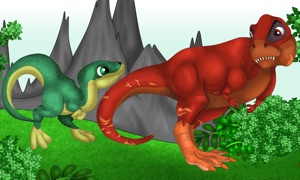 Dinosaur Labyrinth kid game