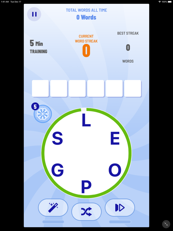 Word Flurry Challenge