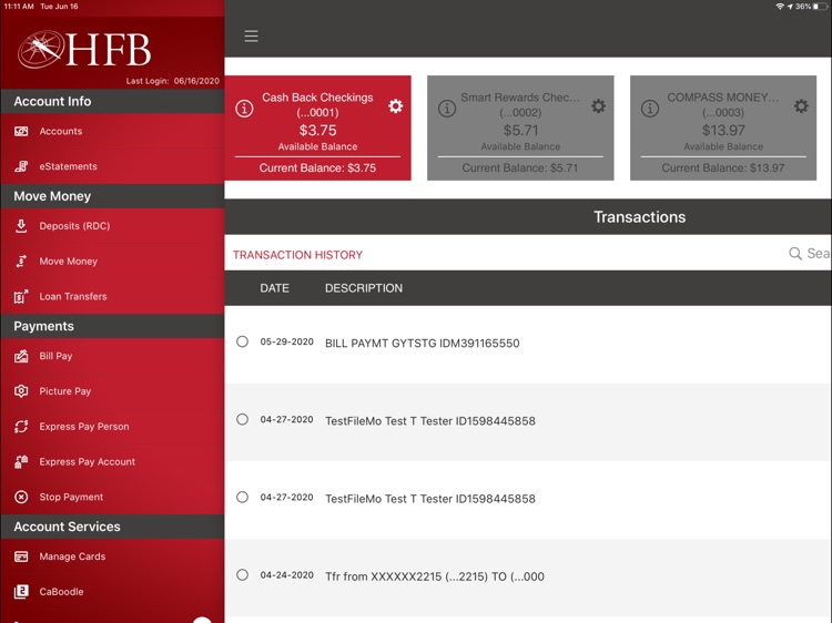 Home Federal Bank for iPad