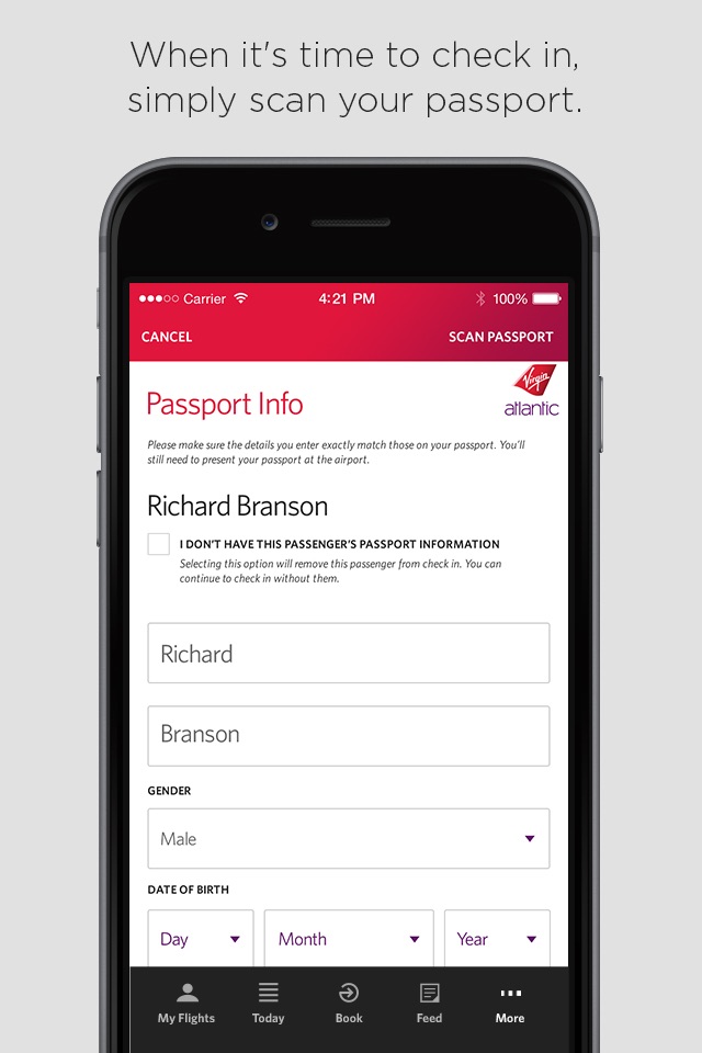 Virgin Atlantic screenshot 4