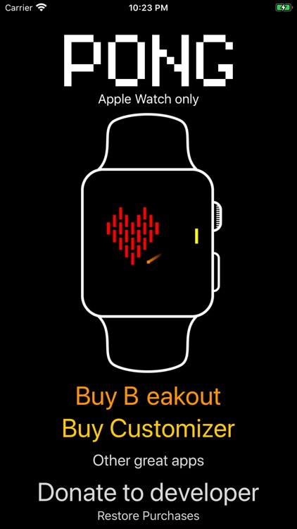 pong for Apple Watch