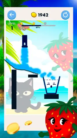 Game screenshot Fruity Cake: Fill the Glass apk