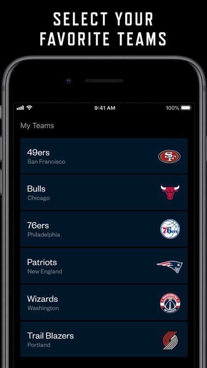 MyTeams by NBC Sports