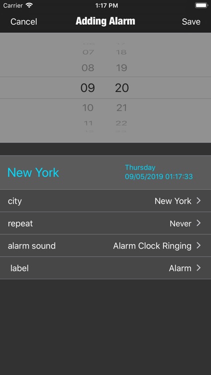 TZ Alarm - Set Clock Anywhere screenshot-3