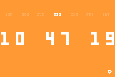 Digit Clock screenshot 3