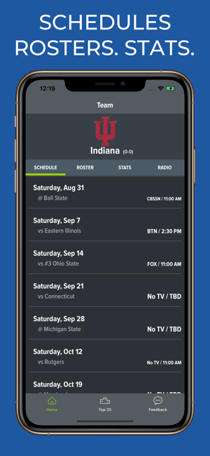 Indiana Football Schedules(圖1)-速報App