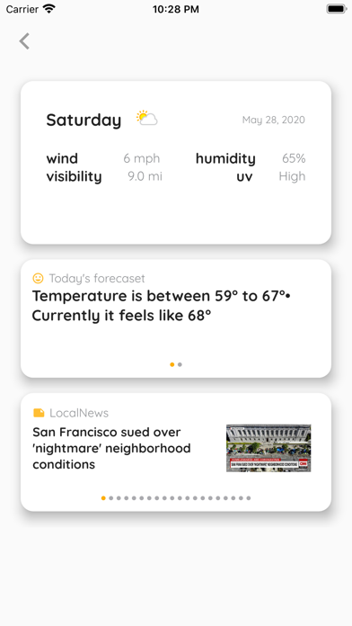 Day Simple - Weather and more screenshot 2