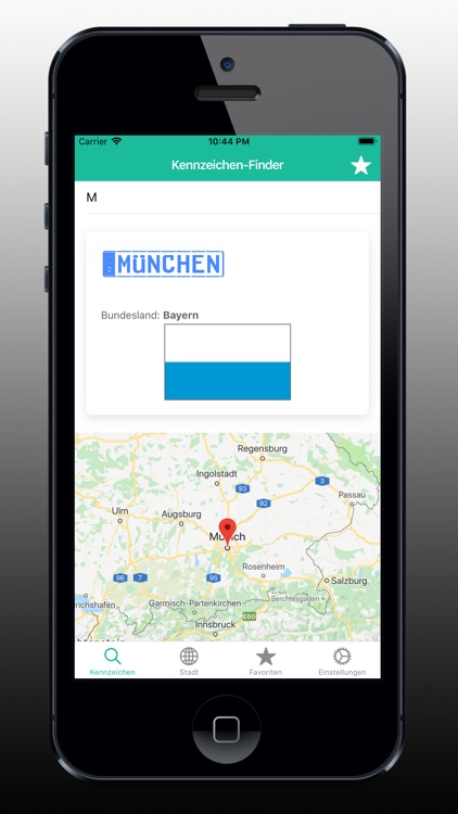 Kennzeichen-Finder mit Karte screenshot-4