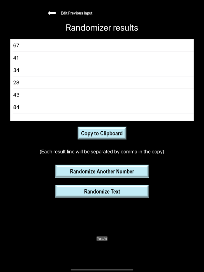 Random Number  Word Generator