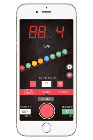 Скриншот из Baseball Pitch Speed Radar Gun