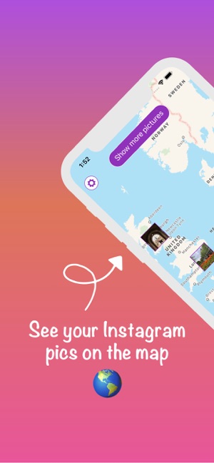 InstaMap: Travel Tracker