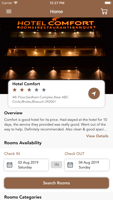 How to cancel & delete Hotel Comfort from iphone & ipad 2