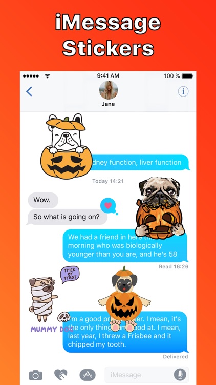 Halloween Puppy Dog Sticker IM