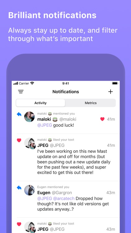 Mast - for Mastodon