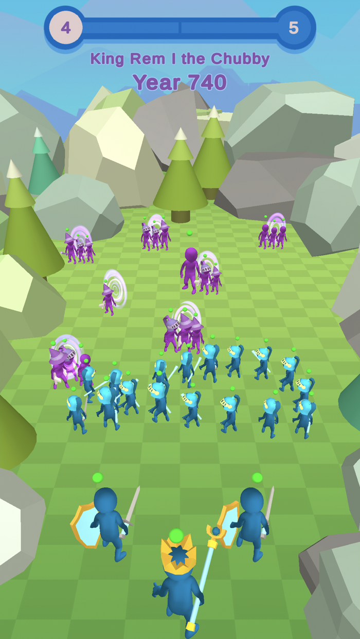 Defend the King Draw Army