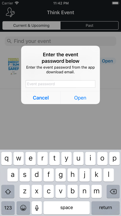 How to cancel & delete Think Event from iphone & ipad 2
